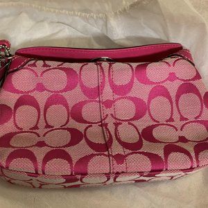 Coach Pink Wristlet